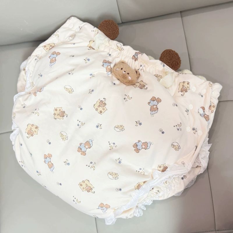 Fraldas de pano de algodão par - Diapering avaliação e preço