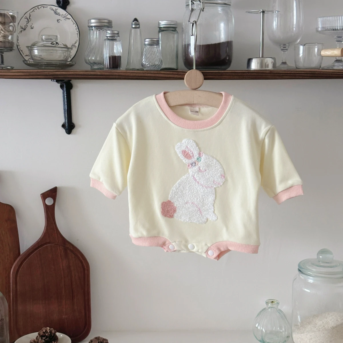 Body de manga comprida com apl - Newborn Baby Girl Romper Floral avaliação e preço