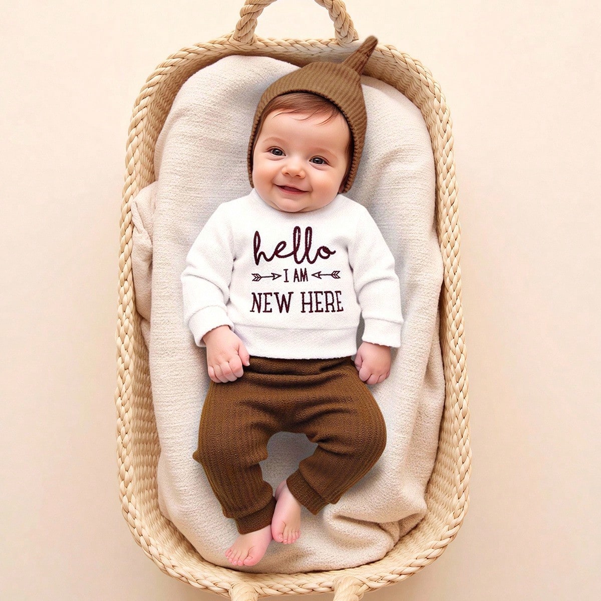 Conjunto de 2 Peças: Macacão d - Infant Photography Props Outfit avaliação e preço